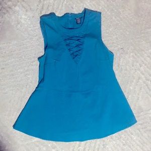 Torrid peplum shirt